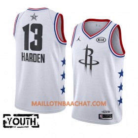 Maillot NBA Houston Rockets James Harden 13 2019 All-Star Jordan Brand Blanc Swingman - Enfant